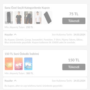 Trendyol Limitsiz Kupon Tükendi
