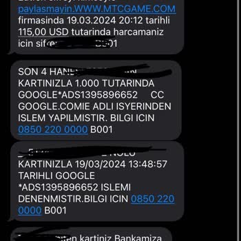 Google Ads Hesabımdan Para Çekildi