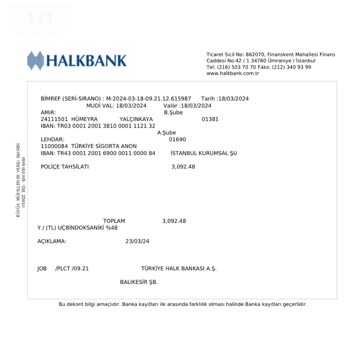 Halkbank İzinsiz Onaysız Konut Sigortası Yenileme Şikayeti