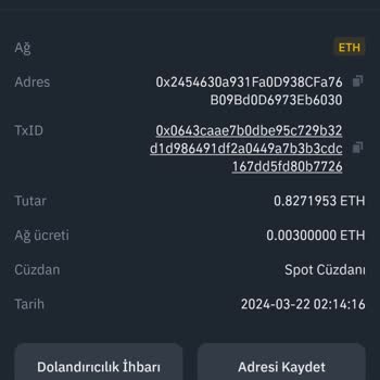 Binance Hacker Problemi 6;)