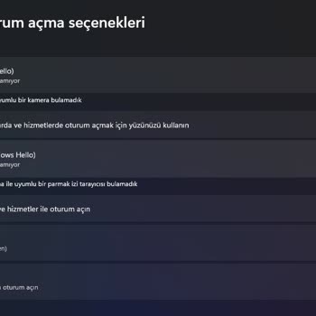 Lenovo Bilgisayar Lenovo Ideapad 3/Ryzen 5 7520U Laptop Parmak İzi Aktif Olmuyor
