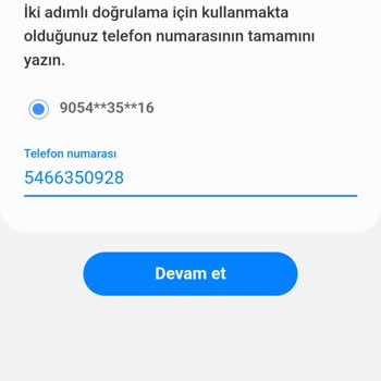 Samsung Telefon Samsung Accounta Giriş Problemi