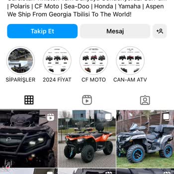 Kvzgroups (Instagram) Motor Satışı