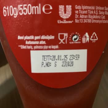 Calve Ketçap Ve Mayonez Son Kullanma Tarihi Geçmiş Ürün Satıyor