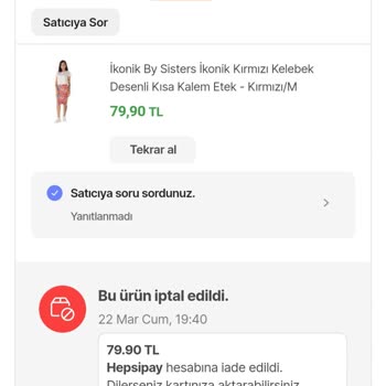 İkonik By Sisters Ürünün 20 Gündür Kargolanmadı!