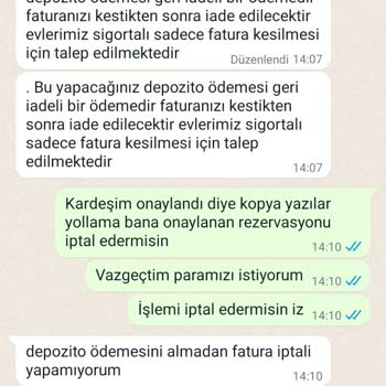 Buwo World Travel Bungalov Ev Rezervasyon Saçmalığı