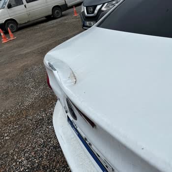 Atlas Copco Türkiye Firmasından Kazalı Araç Teslim Ettiler.