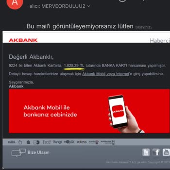 Akbank Güvenlik İhlali Hakkında