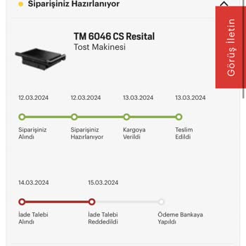 Arçelik İade Sürecinde Yaşanan Karmaşa Ve Mağduriyet