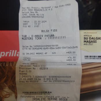 A101 Yazan Fiyat Dışı Ürün Geçildi