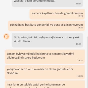 Trendyol Boş Kargo Kutusu Gönderdi