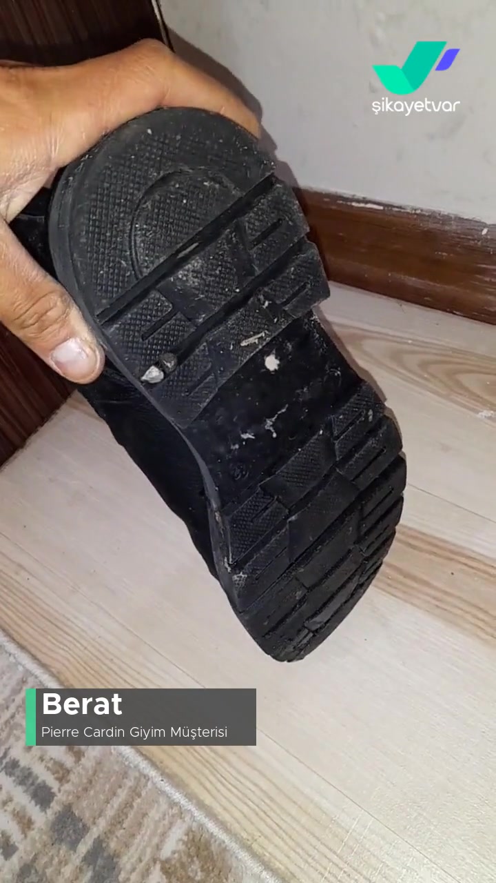 Pierre Cardin Giyim  Yırtılan Ayakkabı videonun kapak resmi