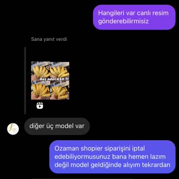 Elitgoldkaplama Shopier Üzerinden Siparişimi İptal Etmiyor