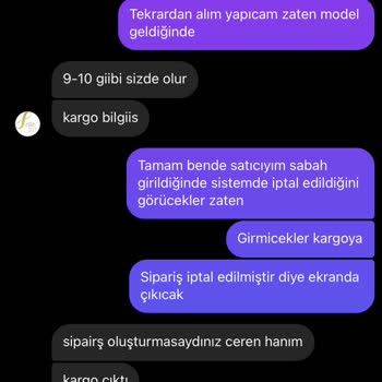 Elitgoldkaplama Shopier Üzerinden Siparişimi İptal Etmiyor