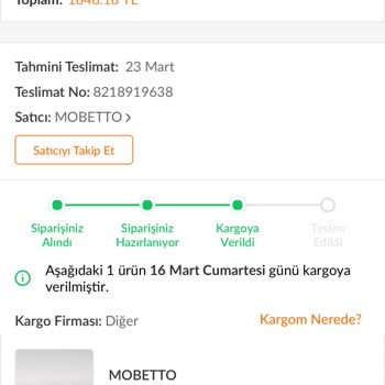 Trendyol Ve Satıcı Kargo Sorunu