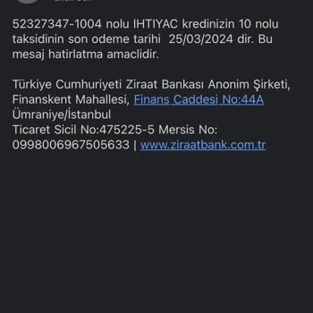 Ziraat Bankası Yanlış E-posta Adresinin Eklenmesi