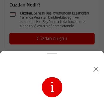 Vodafone Cüzdan Hesabımı Aktif Edemiyorum