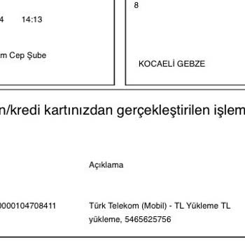 Bimcell Tl Paket Yüklemesi