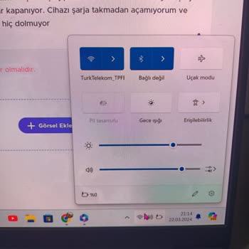Lenovo Bilgisayarım Şarj Olmuyor