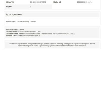VakıfBank Eksi Hesapların Çok Yüksek Faiz Oranları Ve Kredi Kartları
