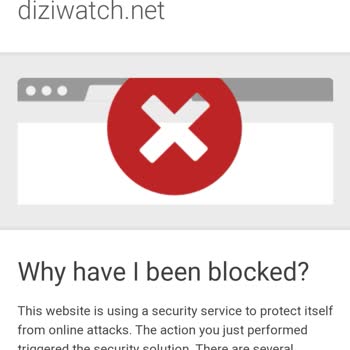 Diziwatch Sitesi Tarafından Engellendim