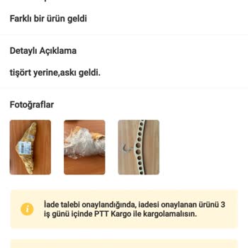 Dolap Yanlış Ürün İadesinde Kargo Ücreti