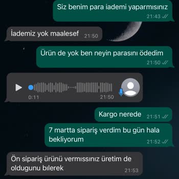 Mirakidss Kayıp Paket Ve Kaba Müşteri Hizmetleri