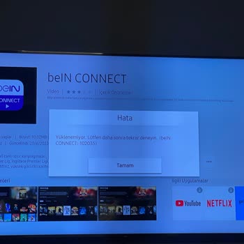 Samsung TV App Şikayet