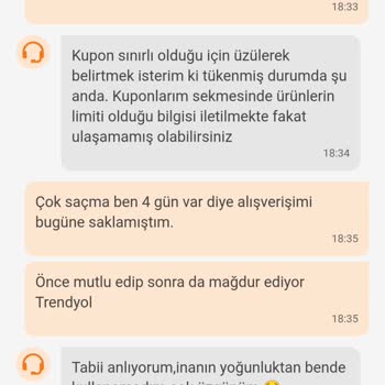 Trendyol Dalga Geçer Gibi Kupon Yükleyip Sonrasında Siliyor