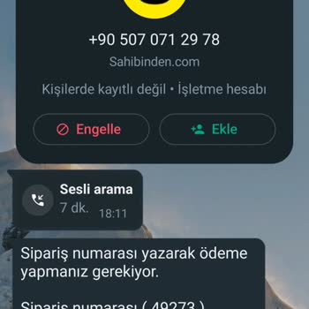 Sahibinden Ödeme Karmaşası Ve İadesi Sorunu