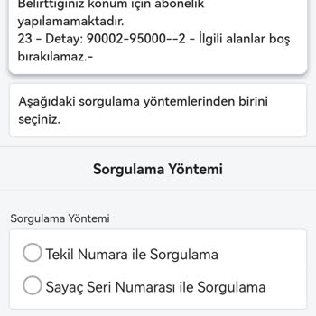 CK Boğaziçi Elektrik E-devlet Üzerinden Abonelik Yapamıyorum