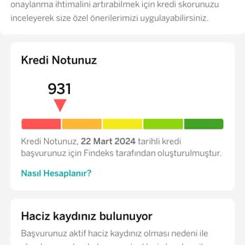 Kredi Kayıt Bürosu E Haciz Kaydı