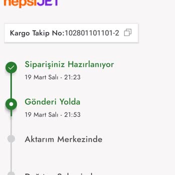 Hepsijet İn Ürünü Teslim Etmedi.