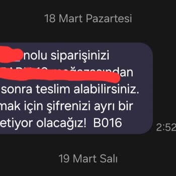 Watsons Online Sipariş Sorunu