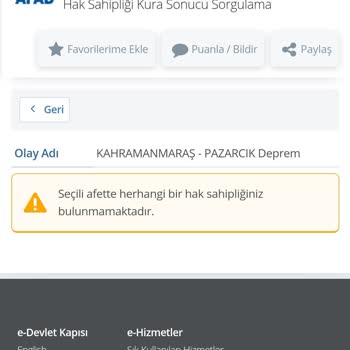 AFAD Hak Sahipliğinde Problem Çıkıyor