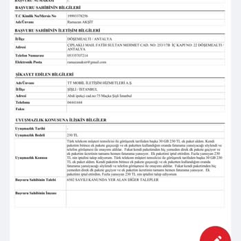 Türk Telekom Ek Paket Para İptali Ve İadesi