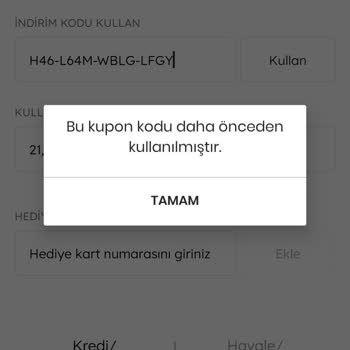Mavi Stok Olduğu Halde Siparişimi İptal Etti Kuponumu Da İade Etmedi