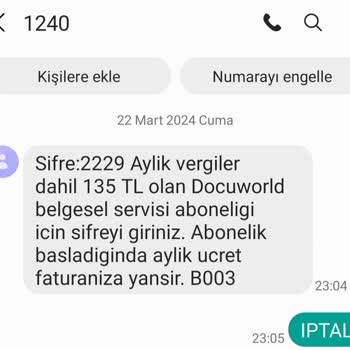 Vodafone Docuworld Belgesel Üyeliği