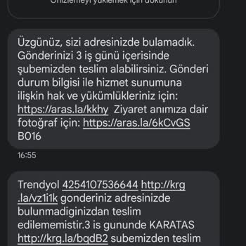 Aras Kargo Sorumsuz Kargo Şubesi