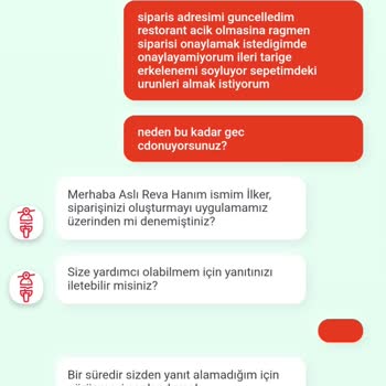 Tıkla Gelsin Canlı Desteğin İlgisizliği