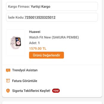 Trendyol-Huawei Watch Fit New