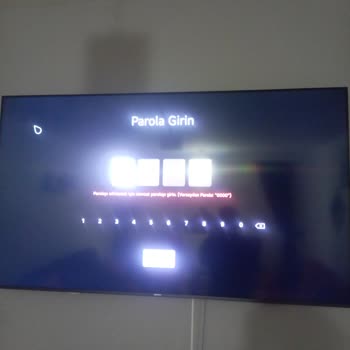 Sunny Webos TV Şifre Unuttum