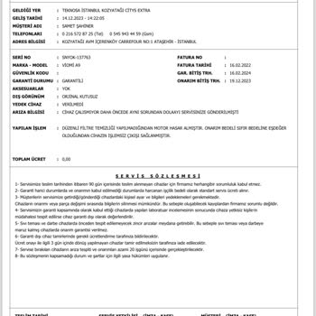 Teknosa Viomi A9 Dikey Süpürge