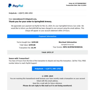 PayPal Haberim Olmadan Alınan Para