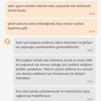 Trendyol Beklenen Ürün Tedarik Edilemedi, İadeyle Sonuçlandı