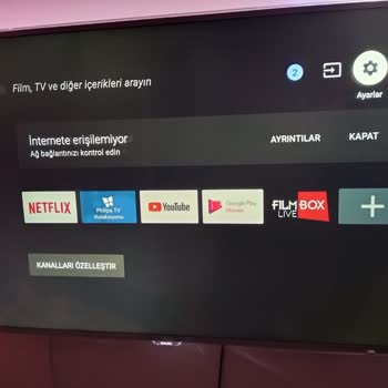 Philips TV İnternete Giremiyorum Ve Akıllı Kumanda Eşleşmiyor