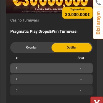 Pragmatic Play DROPS&WİN Turnuvası Ve Goldenbahis
