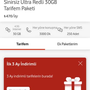 Vodafone İstem Dışı Tarife Değişikliği Sorunu
