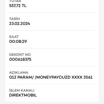 Akbank Paramı Geri Ödemiyor