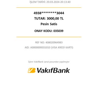 Sipay Adlı Firmadan Şikayetçiyim